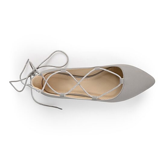Journee Collection Womens Fiona Lace-Up Flats