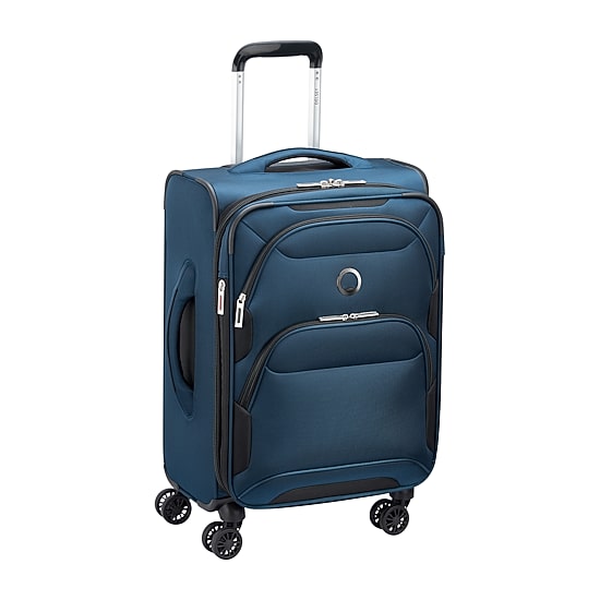 Delsey Paris Sky Max 2.0 20 Inch Softside Expandable Lightweight Carry-On Spinner Luggage