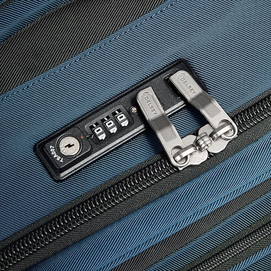 Delsey Paris Sky Max 2.0 20 Inch Softside Expandable Lightweight Carry-On Spinner Luggage