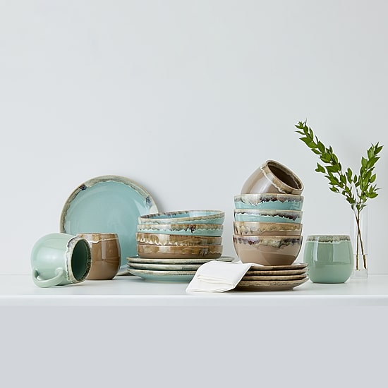 Tabletops Unlimited Tuscan Stoneware Dinner Bowls