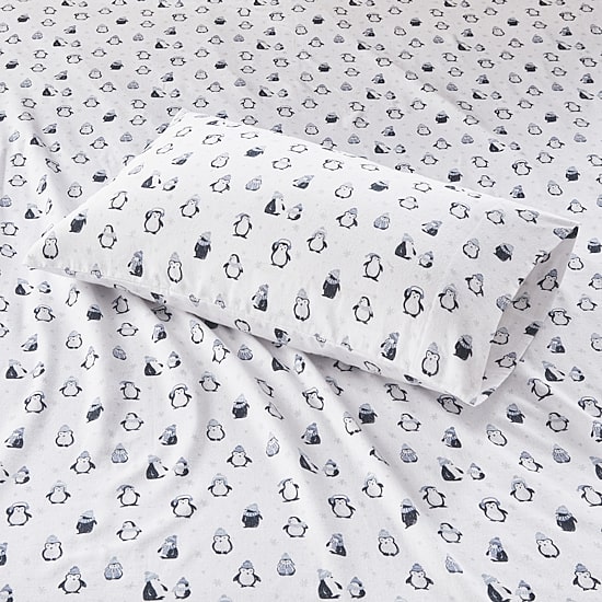 Intelligent Design Cozy Soft Print Flannel Deep Pocket Sheet Set