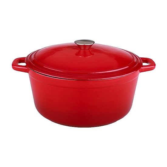 BergHOFF Neo Cast Iron Oval Covered Casserole 5-qt.