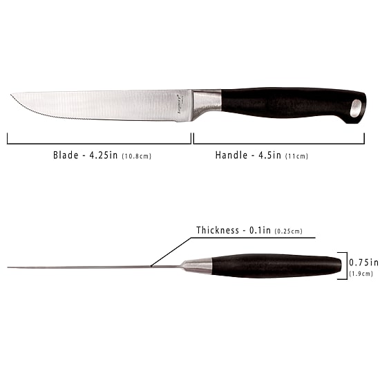 BergHOFF Bistro 7-pc. Steak Knife Set with Wooden Case