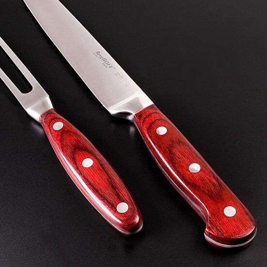 BergHOFF Pakka 3-pc. Carving Set with Stainless Steel Case
