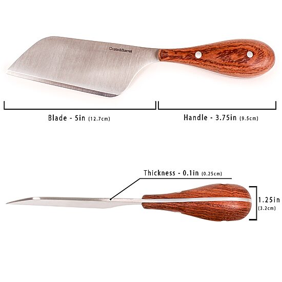 BergHOFF Bamboo 3-pc. Round Cutting Board and Aaron Probyn Cheese Knife Set