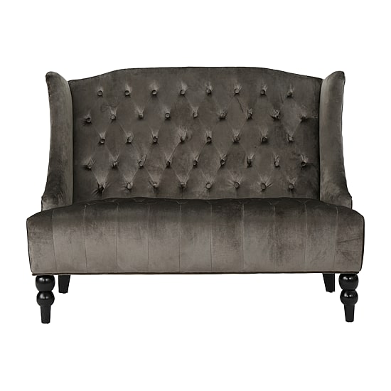 Leora Curved Slope-Arm Upholstered Loveseat