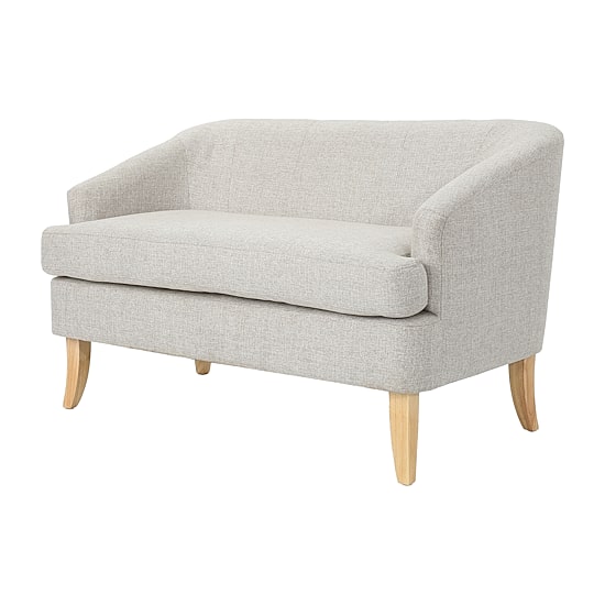 Sheena Curved Slope-Arm Upholstered Loveseat