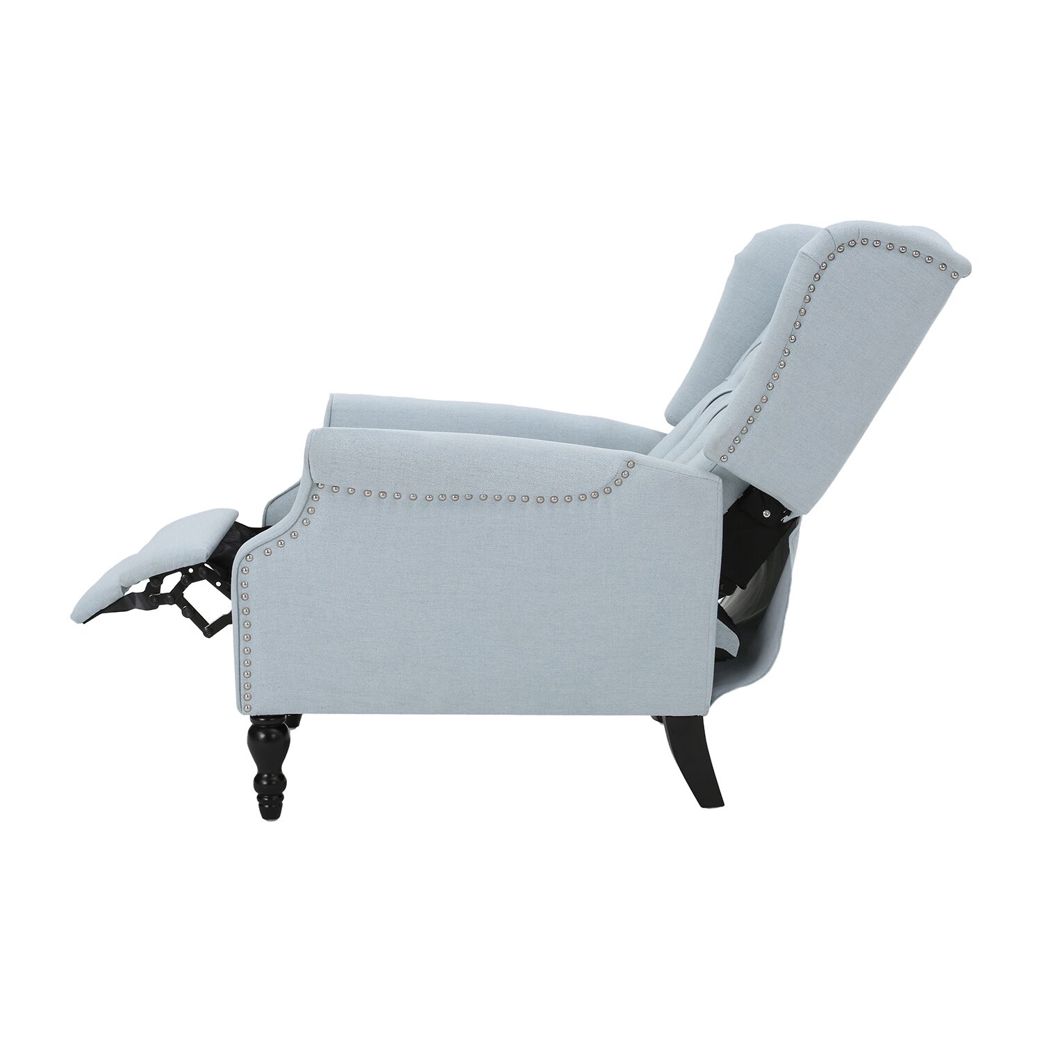 Walter Tufted Roll-Arm Recliner