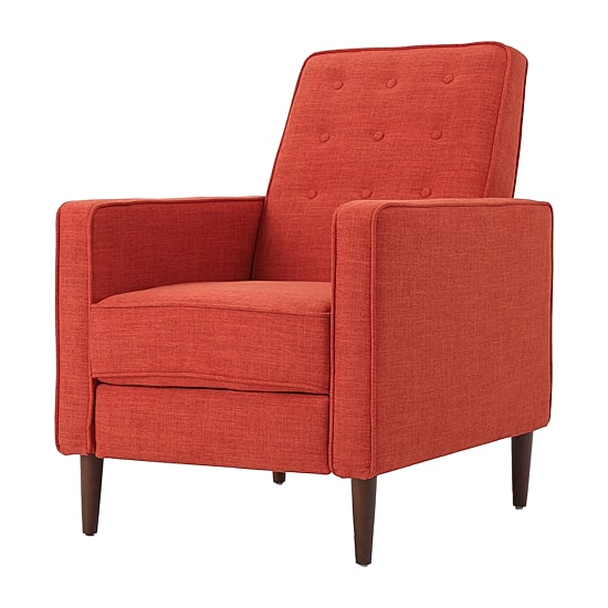 Mervynn Tufted Track-Arm Recliner