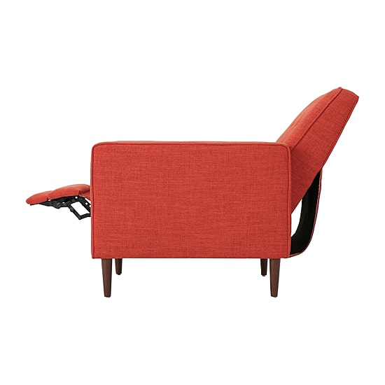Mervynn Tufted Track-Arm Recliner