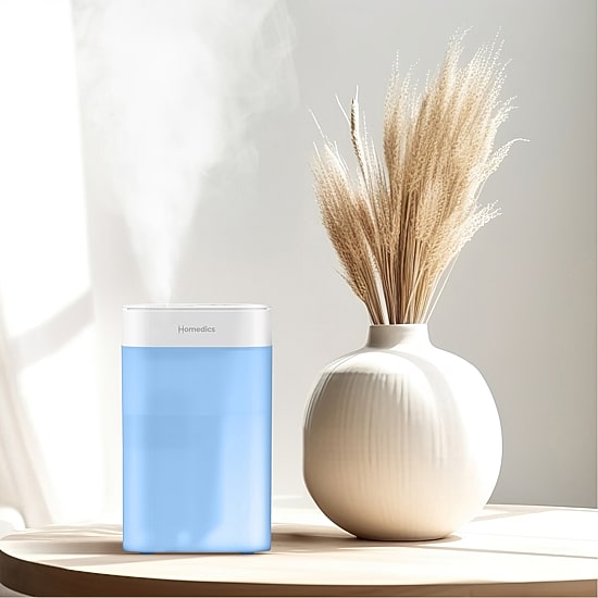 HoMedics Top-Fill 50hr Ultrasonic With Night Light Humidifier