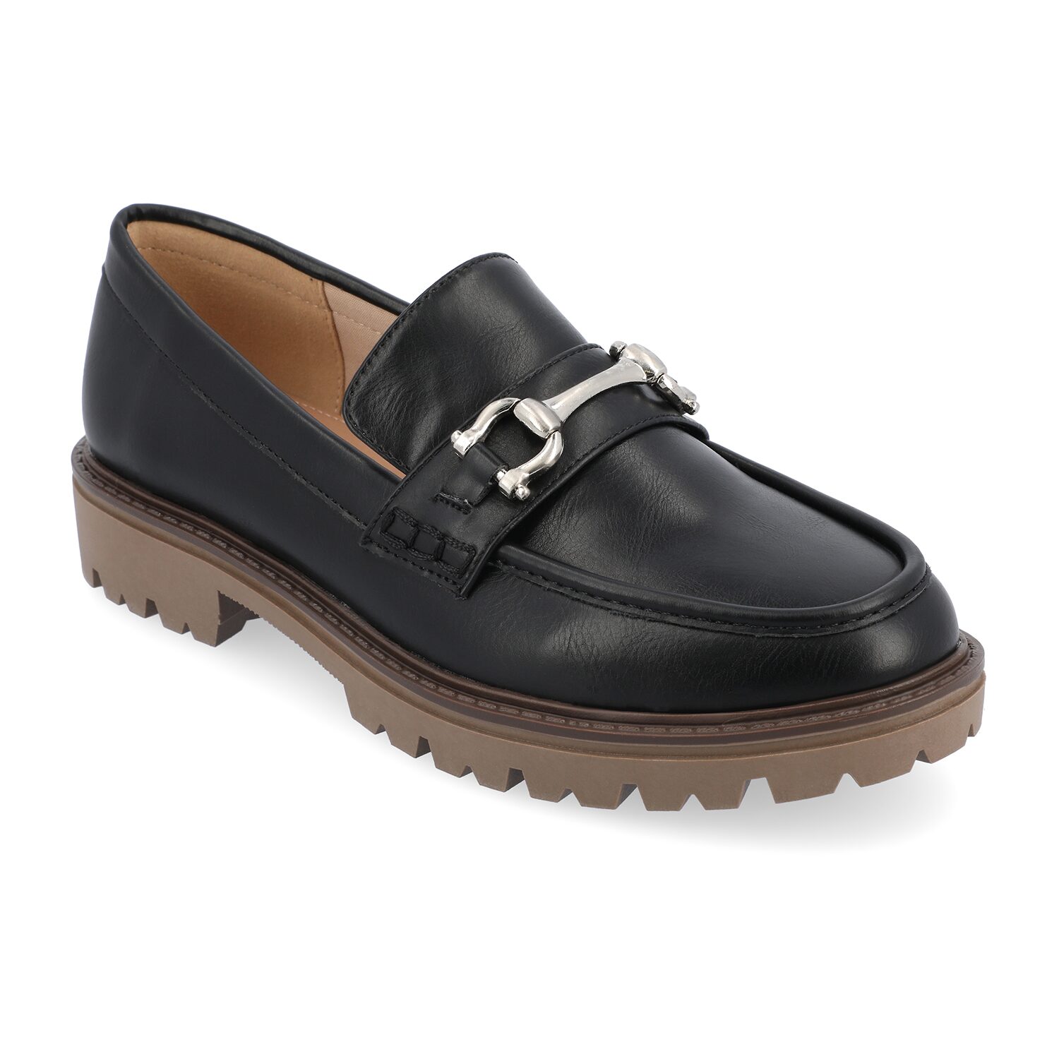 Journee Collection Jessamey Womens Round Closed Toe Loafers