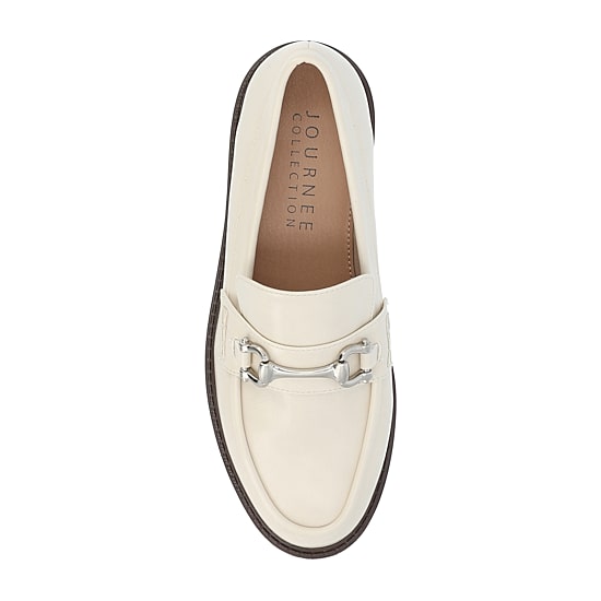 Journee Collection Jessamey Womens Round Closed Toe Loafers