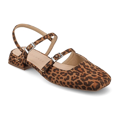 Journee Collection Gretchenn Womens Square Closed Toe Mary Jane Shoes, 7 Medium, Brown