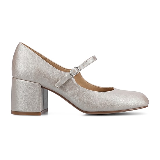 Journee Collection Okenna Womens Square Closed Toe Block Heel Pumps