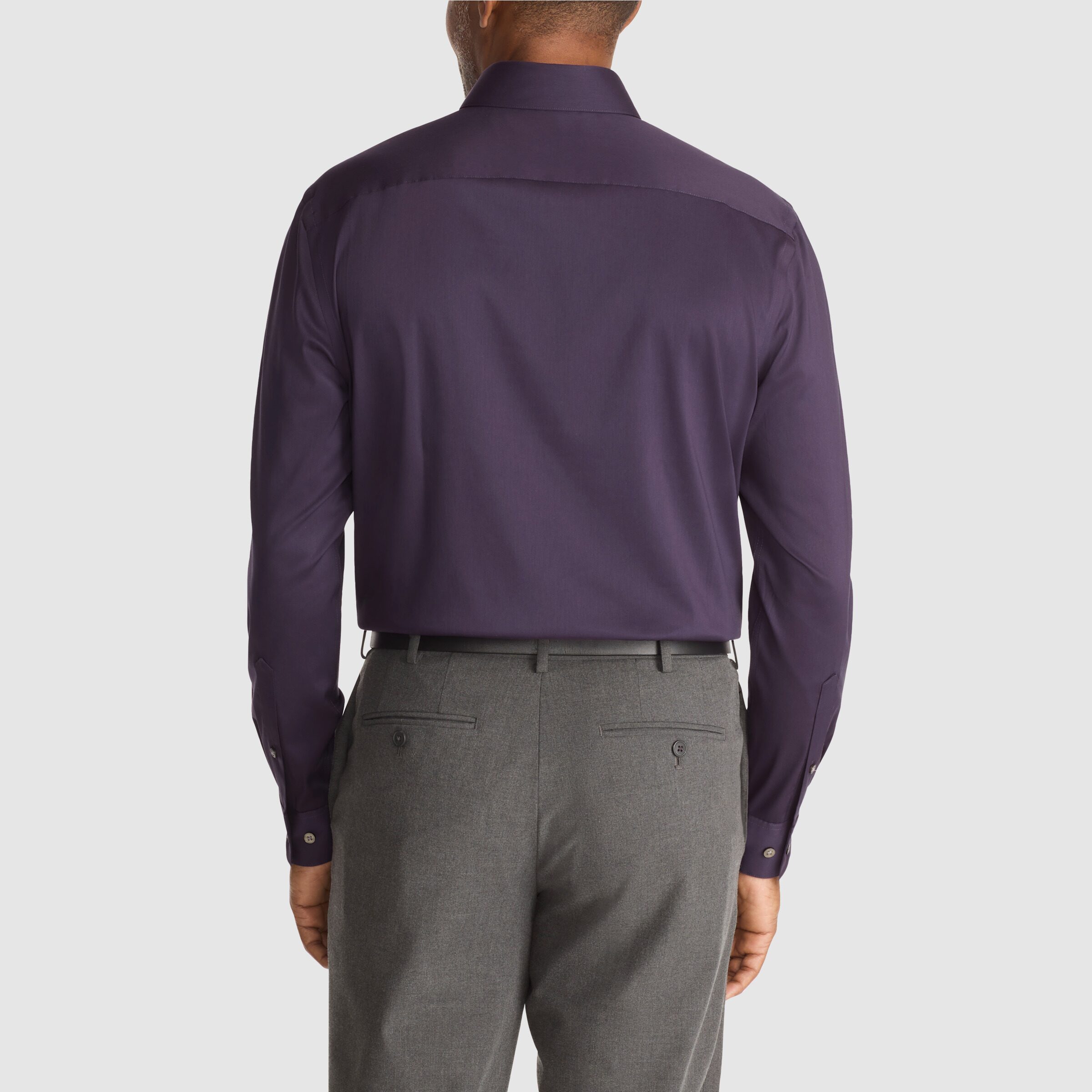 Van Heusen Ultra Flex Mens Regular Fit Stretch Fabric Wrinkle Free Long Sleeve Dress Shirt