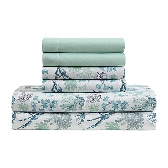 Caribbean Joe 6Pc Cooling Sheet Sets