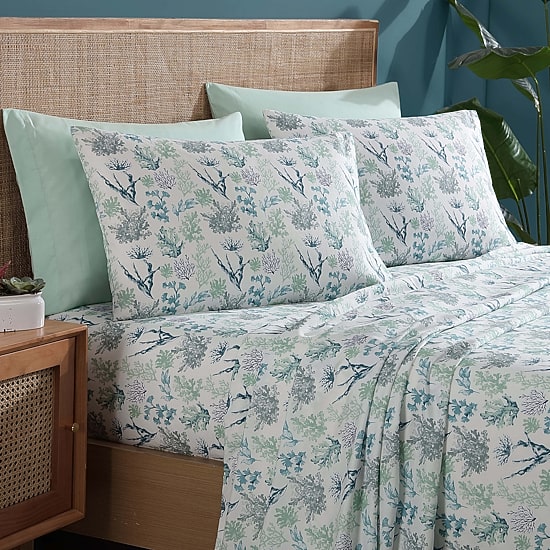 Caribbean Joe 6Pc Cooling Sheet Sets