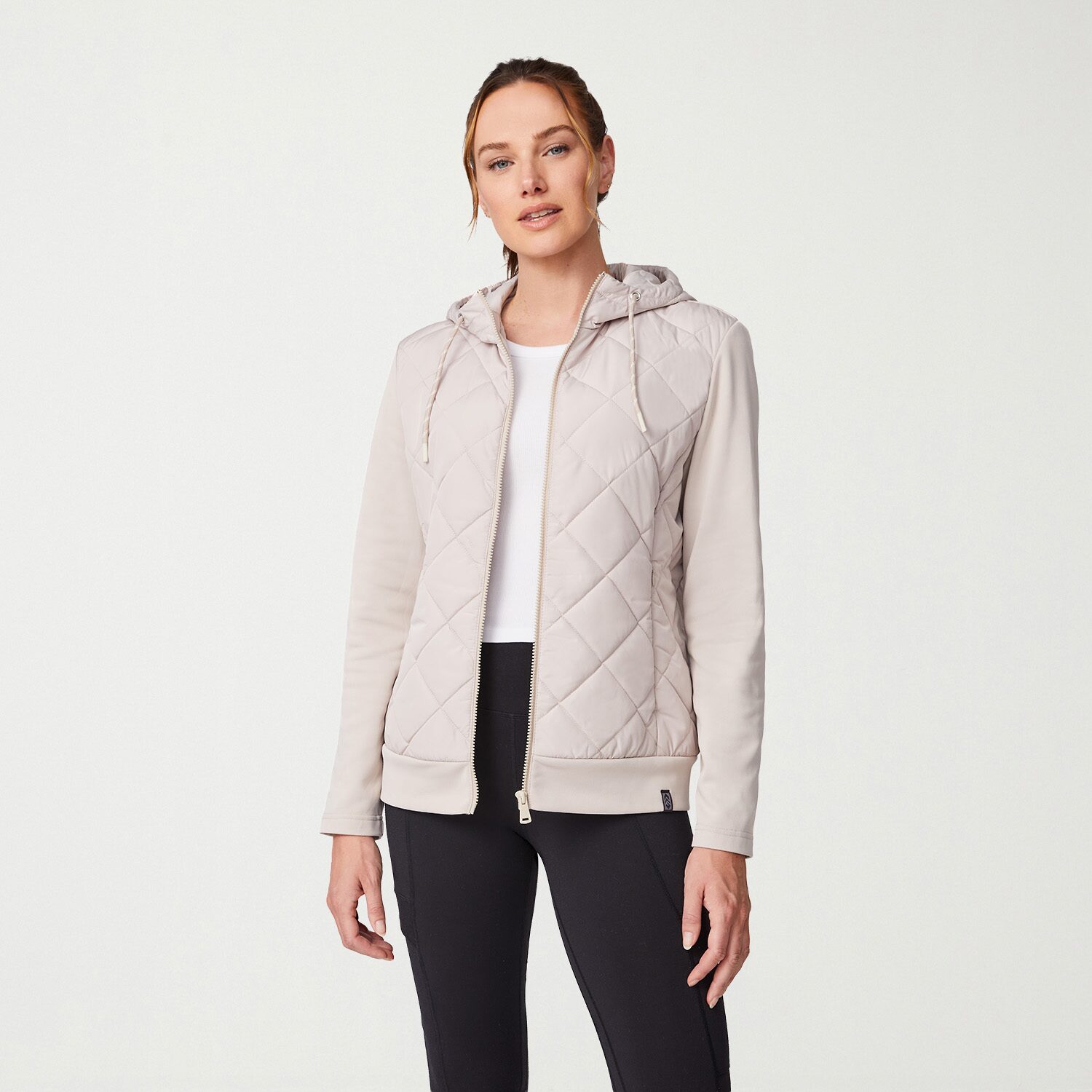 Free Country Womens Hooded Lightweight Quilted Jacket