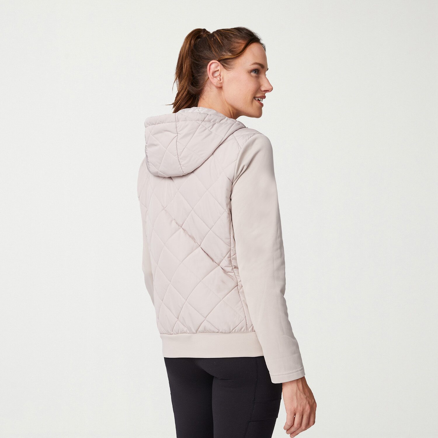 Free Country Womens Hooded Lightweight Quilted Jacket