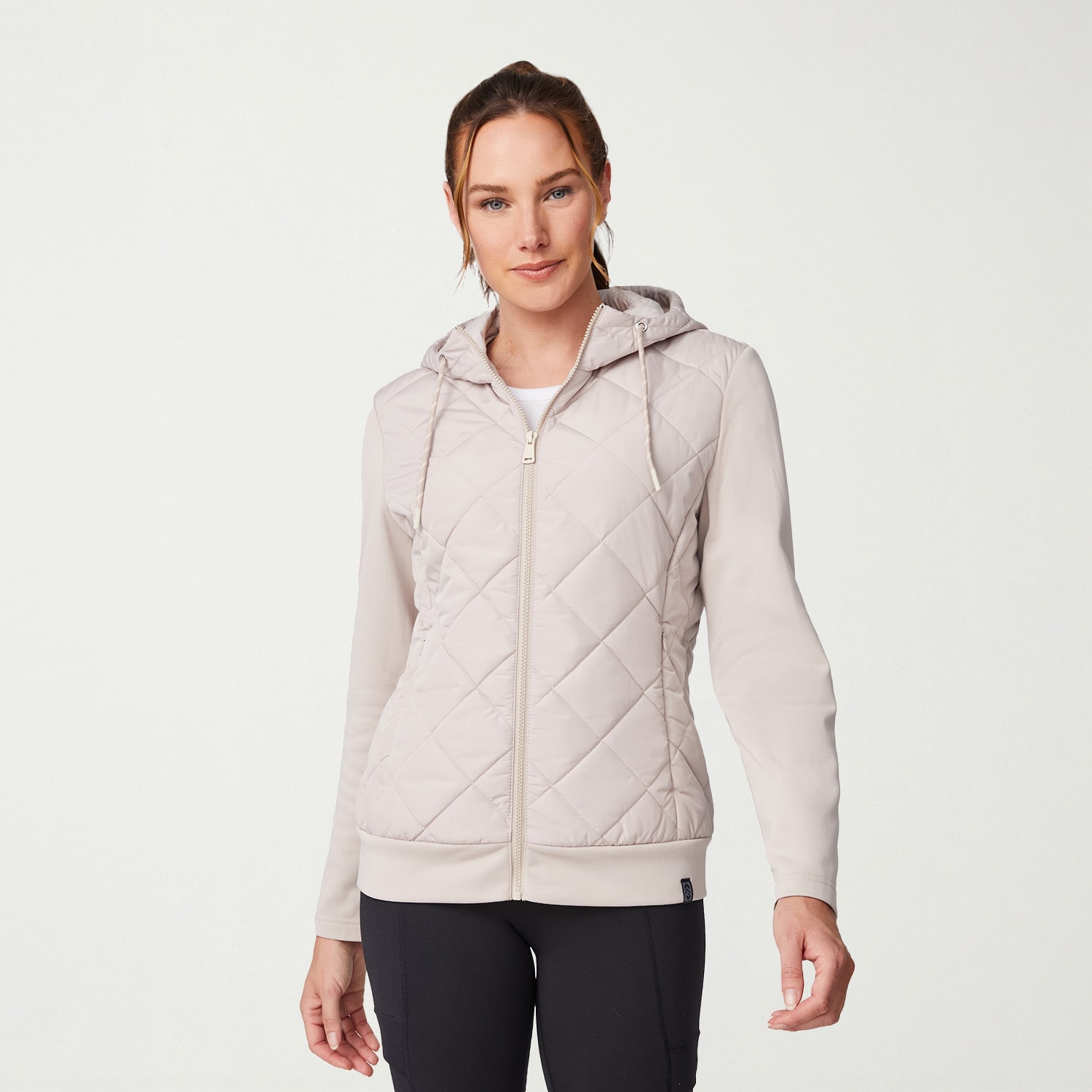 Free Country Womens Hooded Lightweight Quilted Jacket