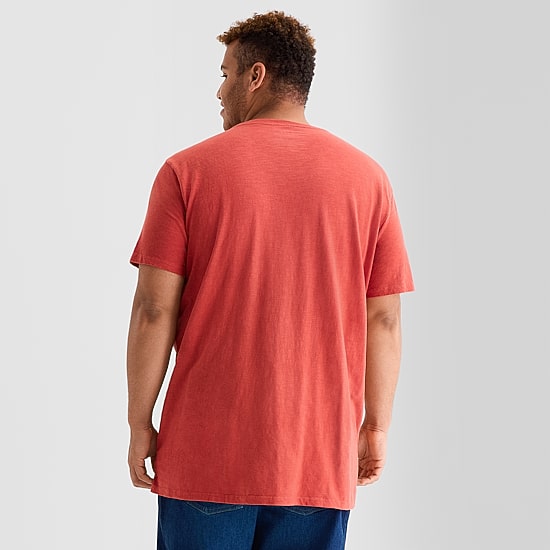 mutual weave Mens Crew Neck Short Sleeve Big and Tall T-Shirt