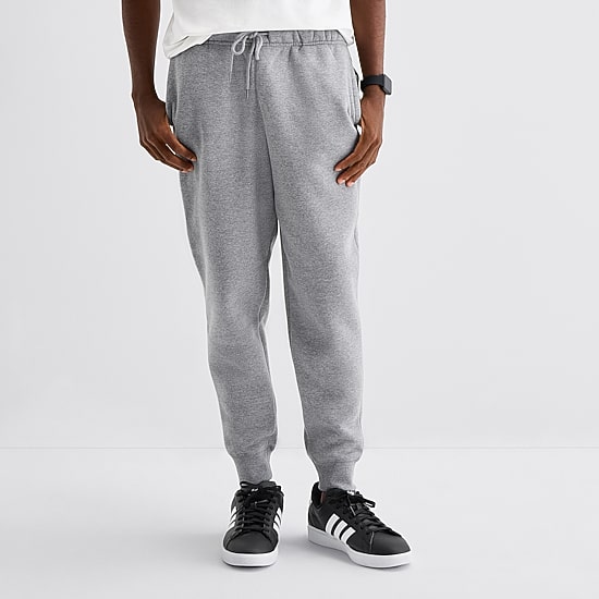 Xersion Quick Dry Cotton Blend Mens Cuffed Regular Fit Fleece Active Jogger Pant
