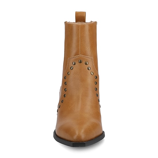 Journee Collection Womens Braylee Block Heel Booties