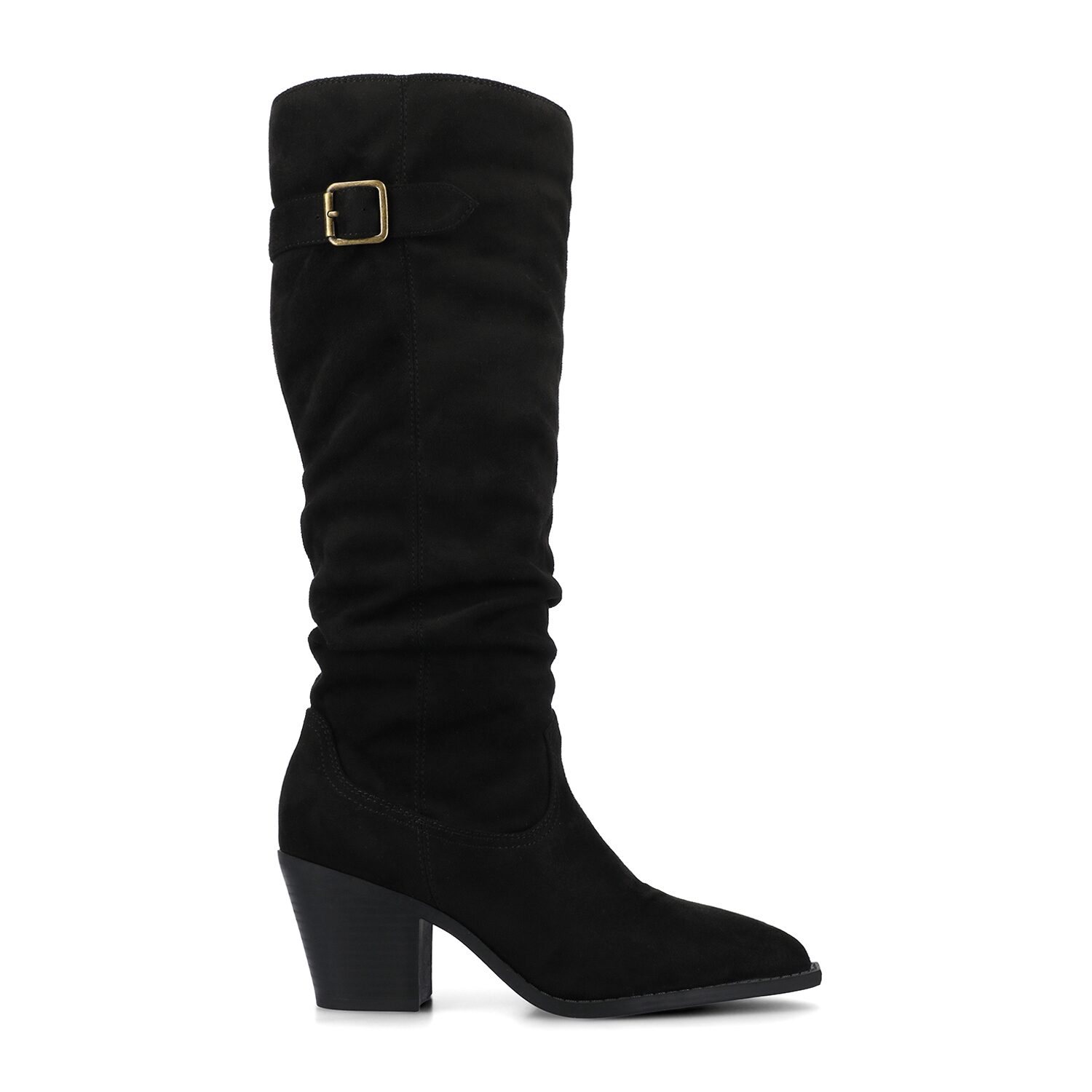 Journee Collection Womens Kaleah Block Heel Dress Boots
