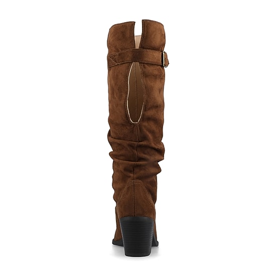 Journee Collection Womens Kaleah Block Heel Dress Boots