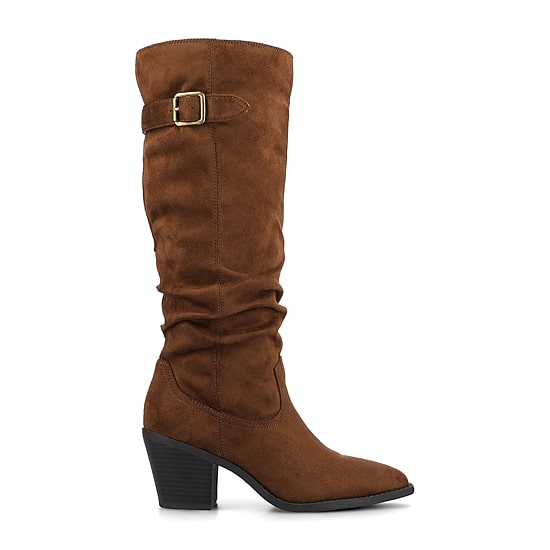 Journee Collection Womens Kaleah Block Heel Dress Boots