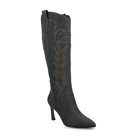jcpenney womens dress boots Journee Collection Rehela Stiletto Heel Journee Collection Yasmina Womens Tall Boot Jcpenney Burgundy Boots - Muk