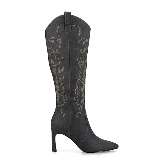 Journee Collection Womens Laramie Stiletto Heel Dress Boots