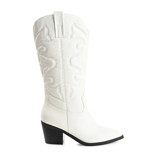 Journee Collection Womens Chantry Stacked Heel Dress Boots