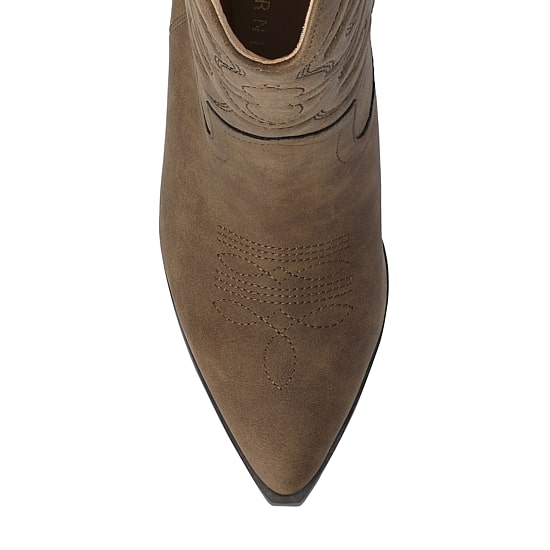 Journee Collection Womens Chantry Stacked Heel Dress Boots