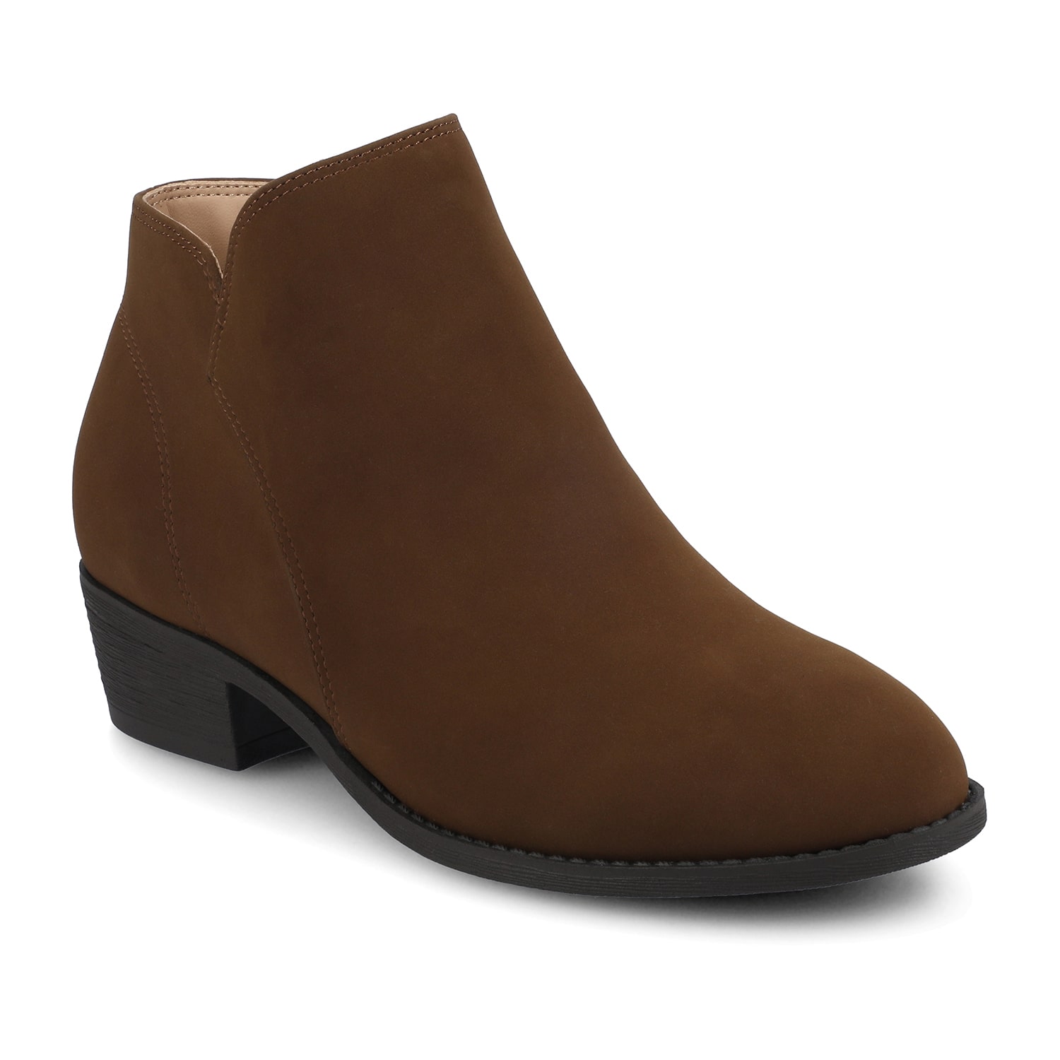 Journee Collection Womens Solarah Flat Heel Booties