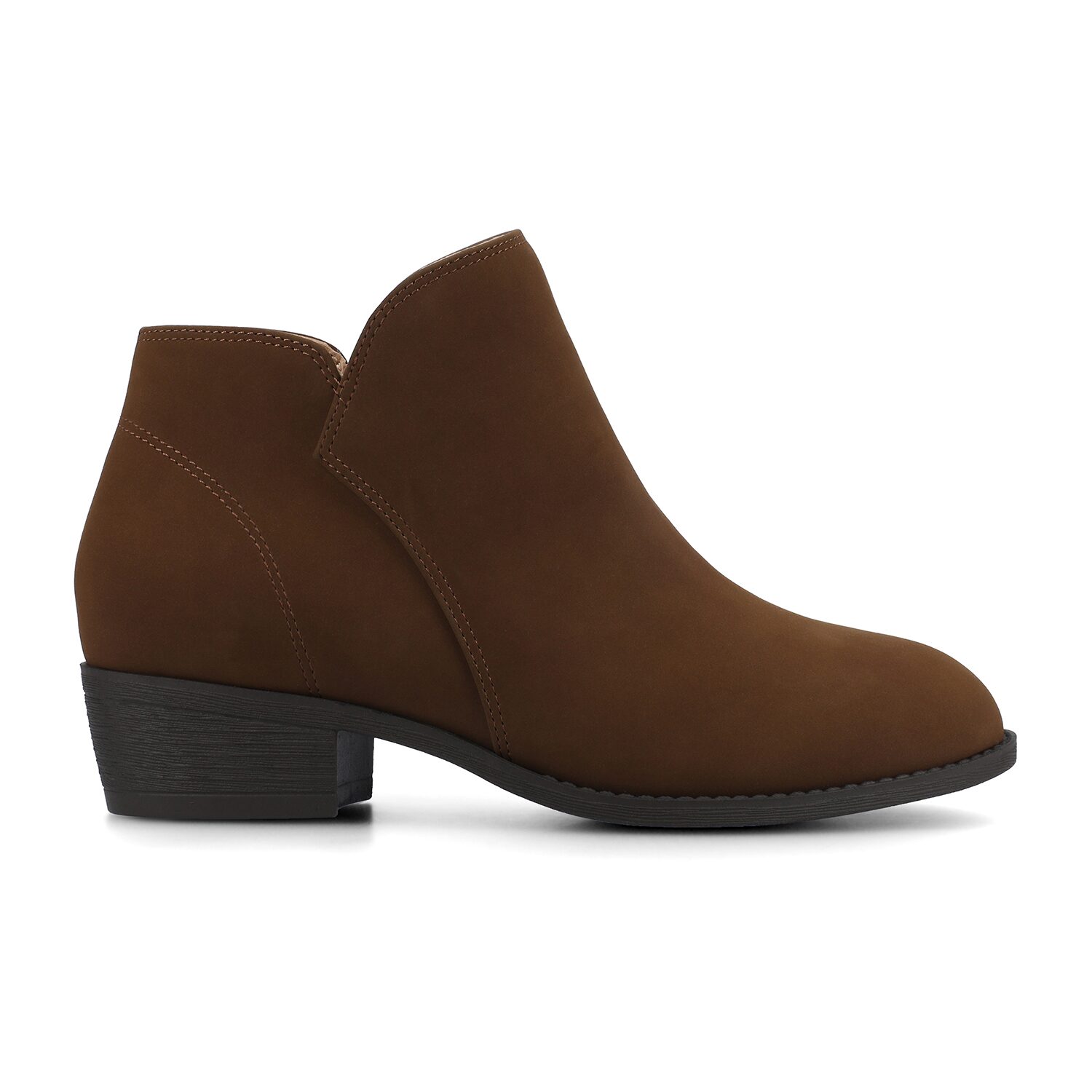 Journee Collection Womens Solarah Flat Heel Booties