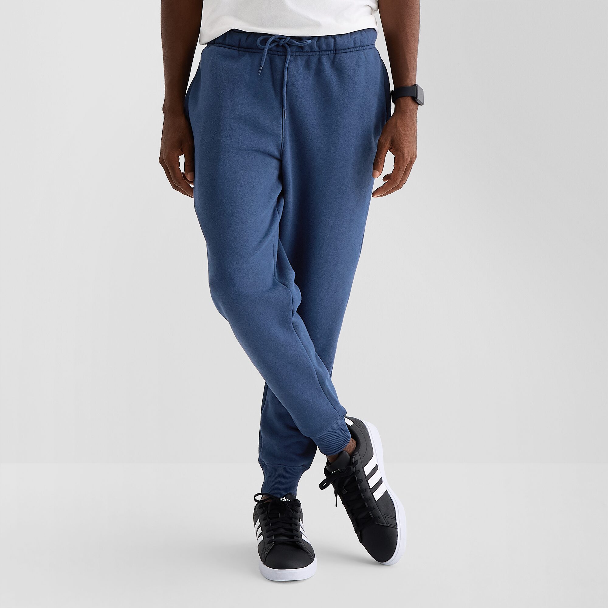 Xersion Quick Dry Cotton Blend Mens Cuffed Regular Fit Fleece Active Jogger Pant