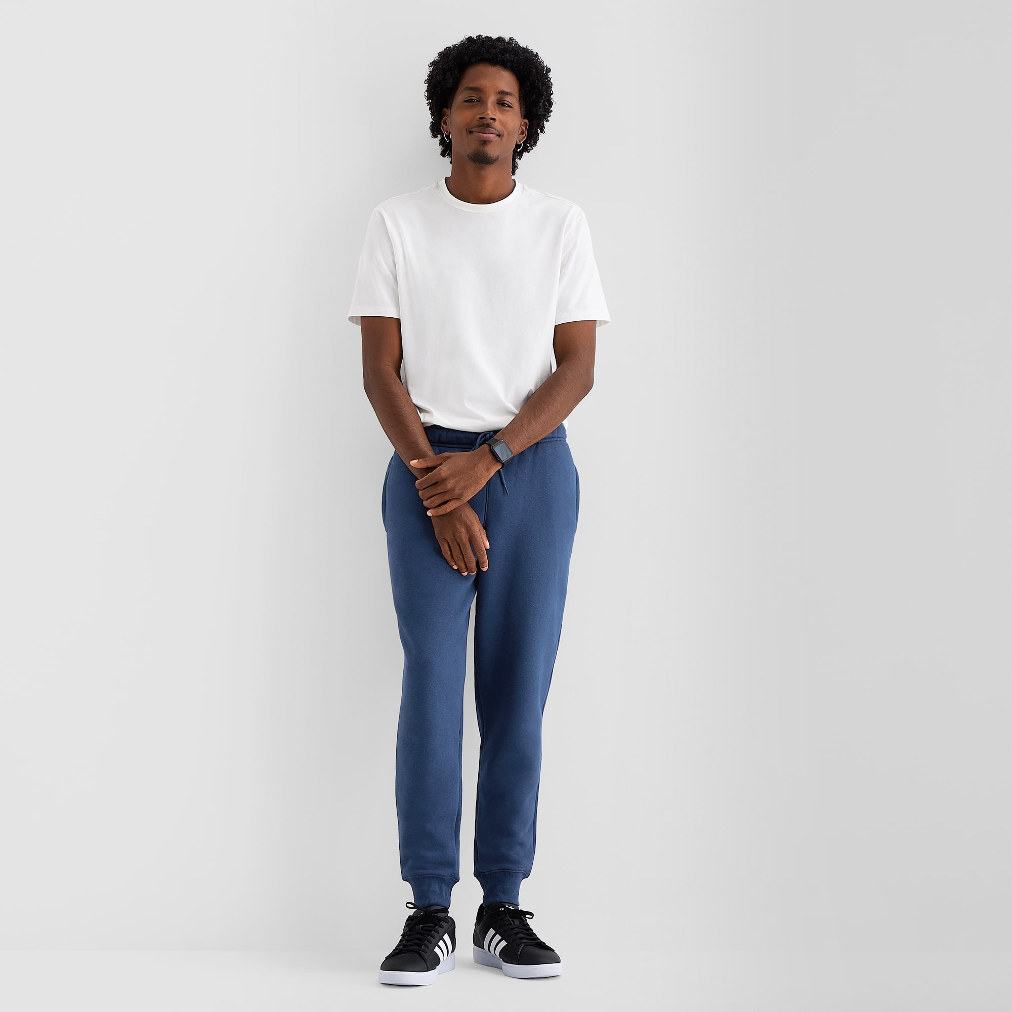 Xersion Quick Dry Cotton Blend Mens Cuffed Regular Fit Fleece Active Jogger Pant