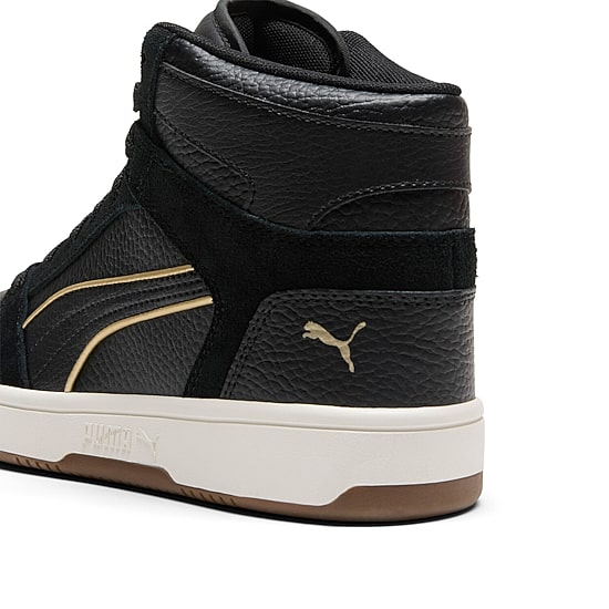 PUMA Rebound Layup Luminous Piping Womens Basketball Shoes