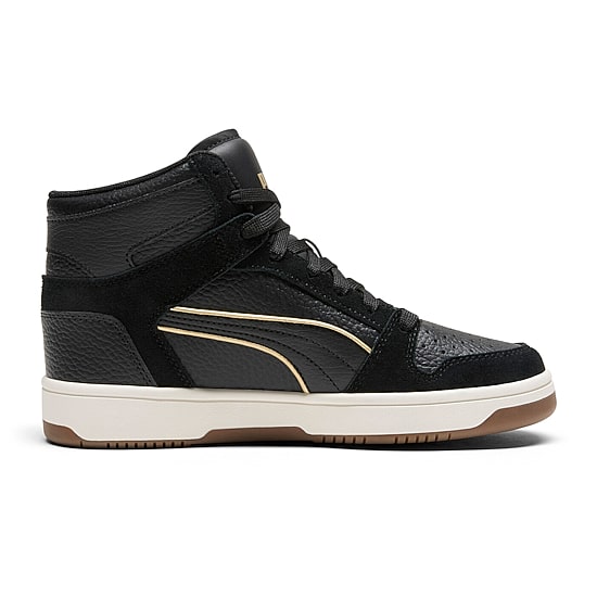 PUMA Rebound Layup Luminous Piping Womens Basketball Shoes