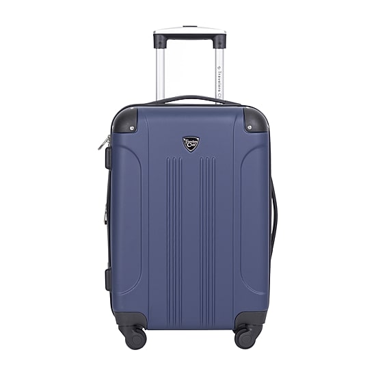 Travelers Club Chicago 20 Inch Hardside Expandable Lightweight Carry-On Spinner Luggage