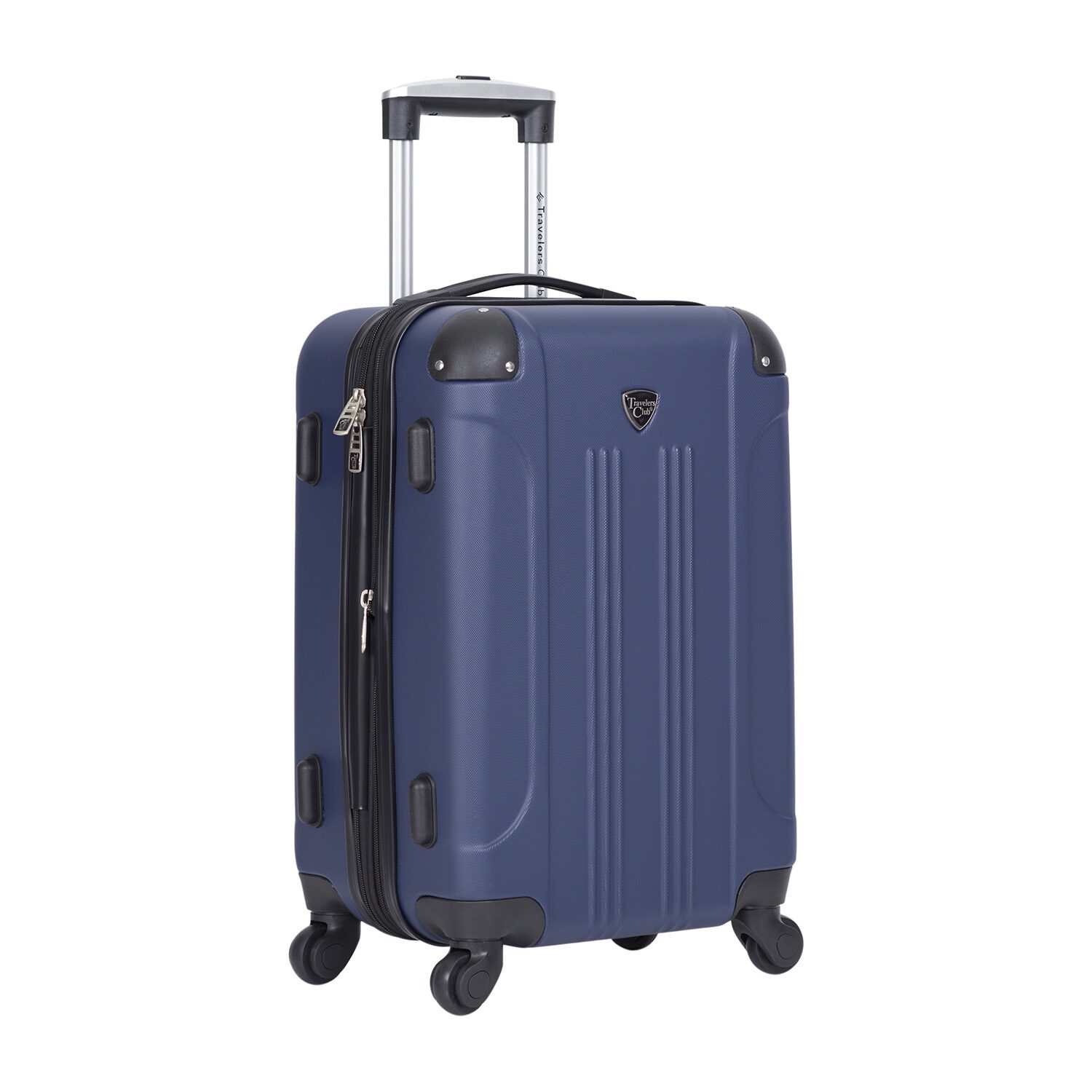 Travelers Club Chicago 20 Inch Hardside Expandable Lightweight Carry-On Spinner Luggage