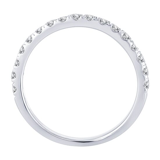 Womens 1/2 CT. T.W. Natural White Diamond 10K Gold Wedding Band
