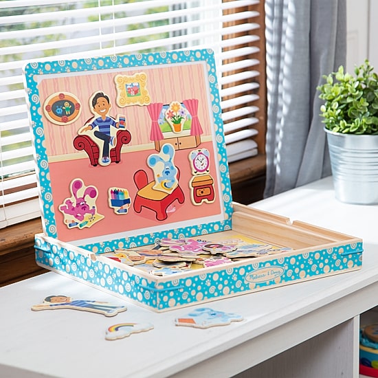 Melissa & Doug Blues Clues & You Wooden Magnetic Picture Game Dress Up Accessory