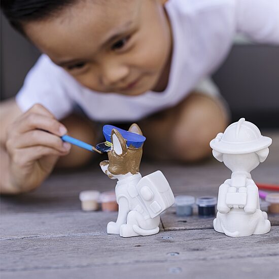 Melissa & Doug Paw Patrol Craft Kit - Pup Figurines Toy Tool