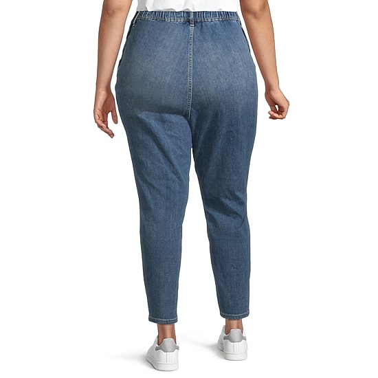 A.N.A Plus Adaptive Womens High Rise Skinny Ankle Jean