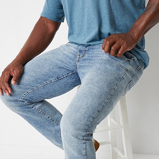 Arizona Big and Tall Mens Regular Fit Bootcut Jean