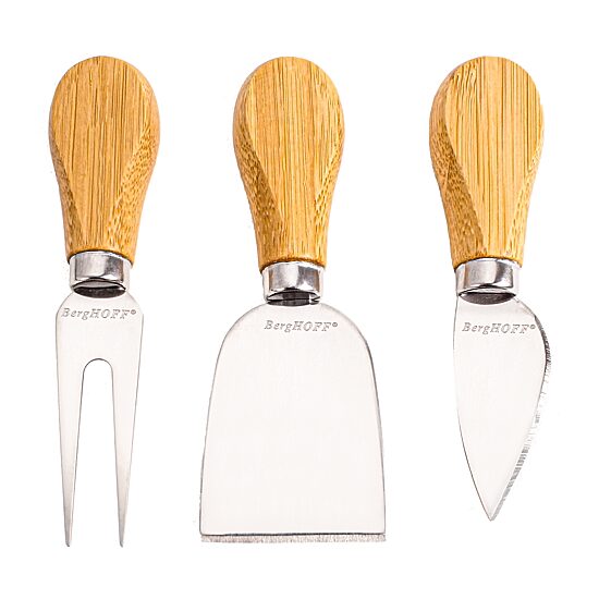 BergHOFF Bamboo Paddle 4-pc Cheese Board Set