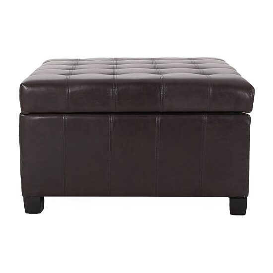 Alexandria Storage Tufted Bench